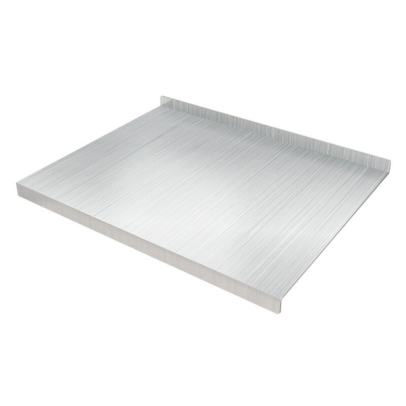 Flat 304 Stainless Steel Kneading Board with Double Folded Edges