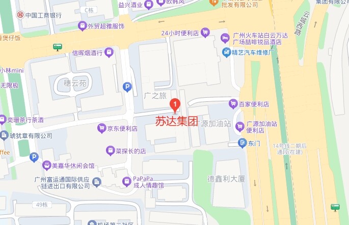 Company Location Map