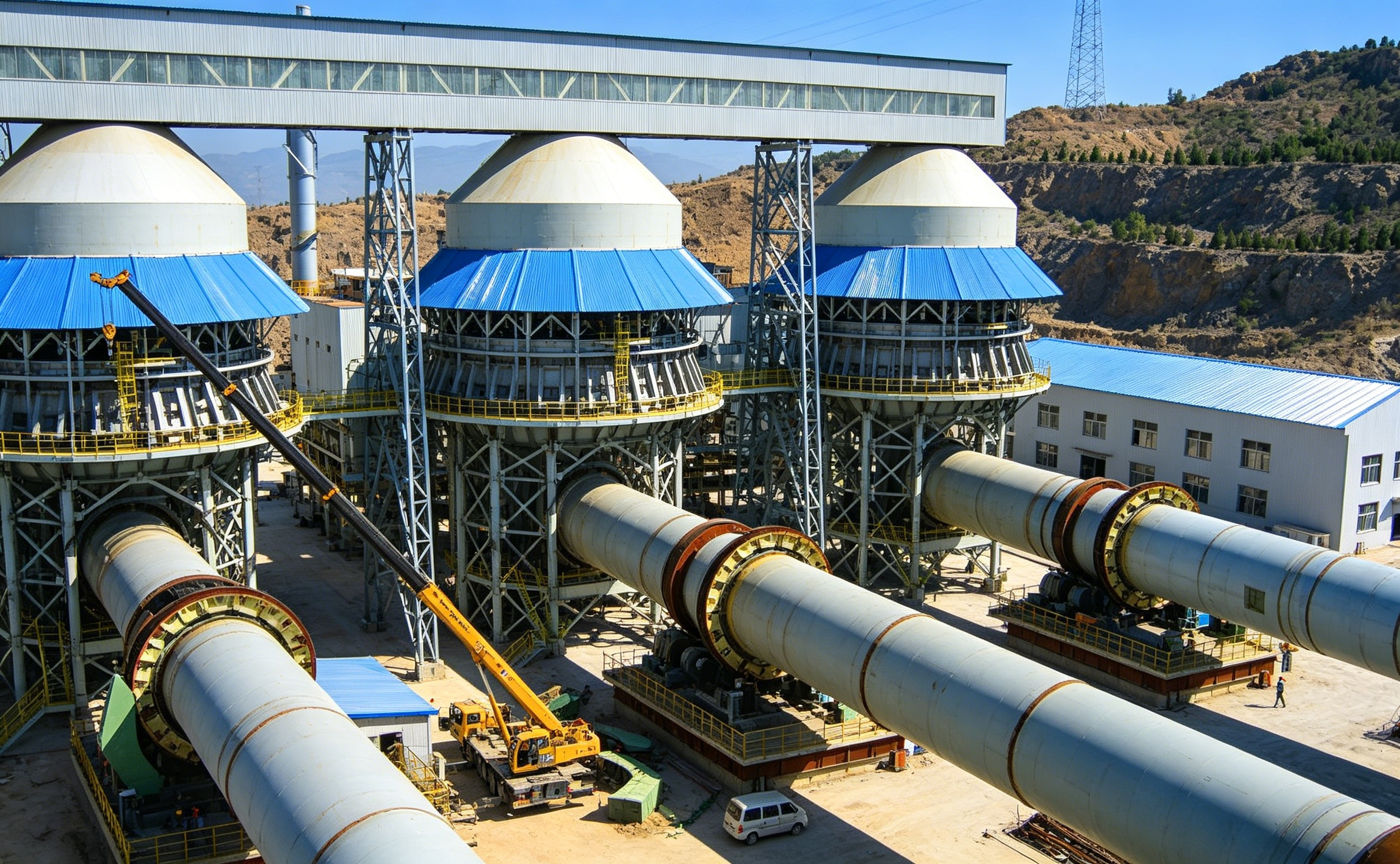 Lime Rotary Kiln Production Line