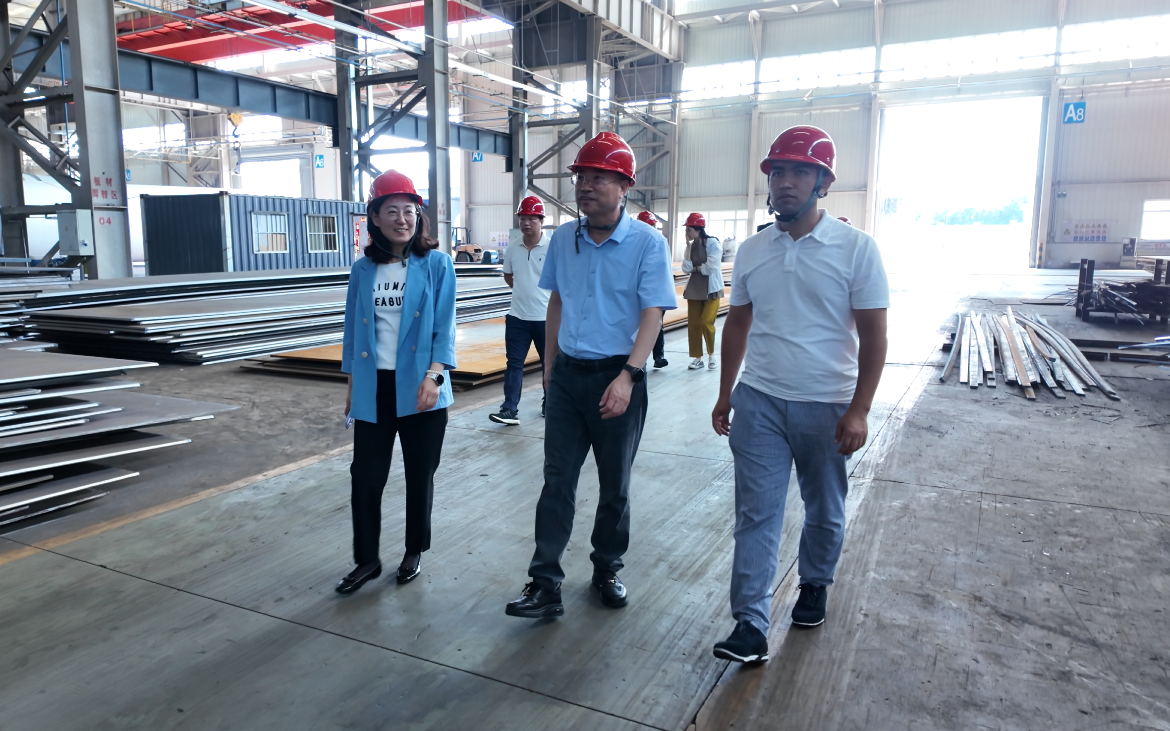 Delegates from Uzbekistan Mining Group visited DMTC factory