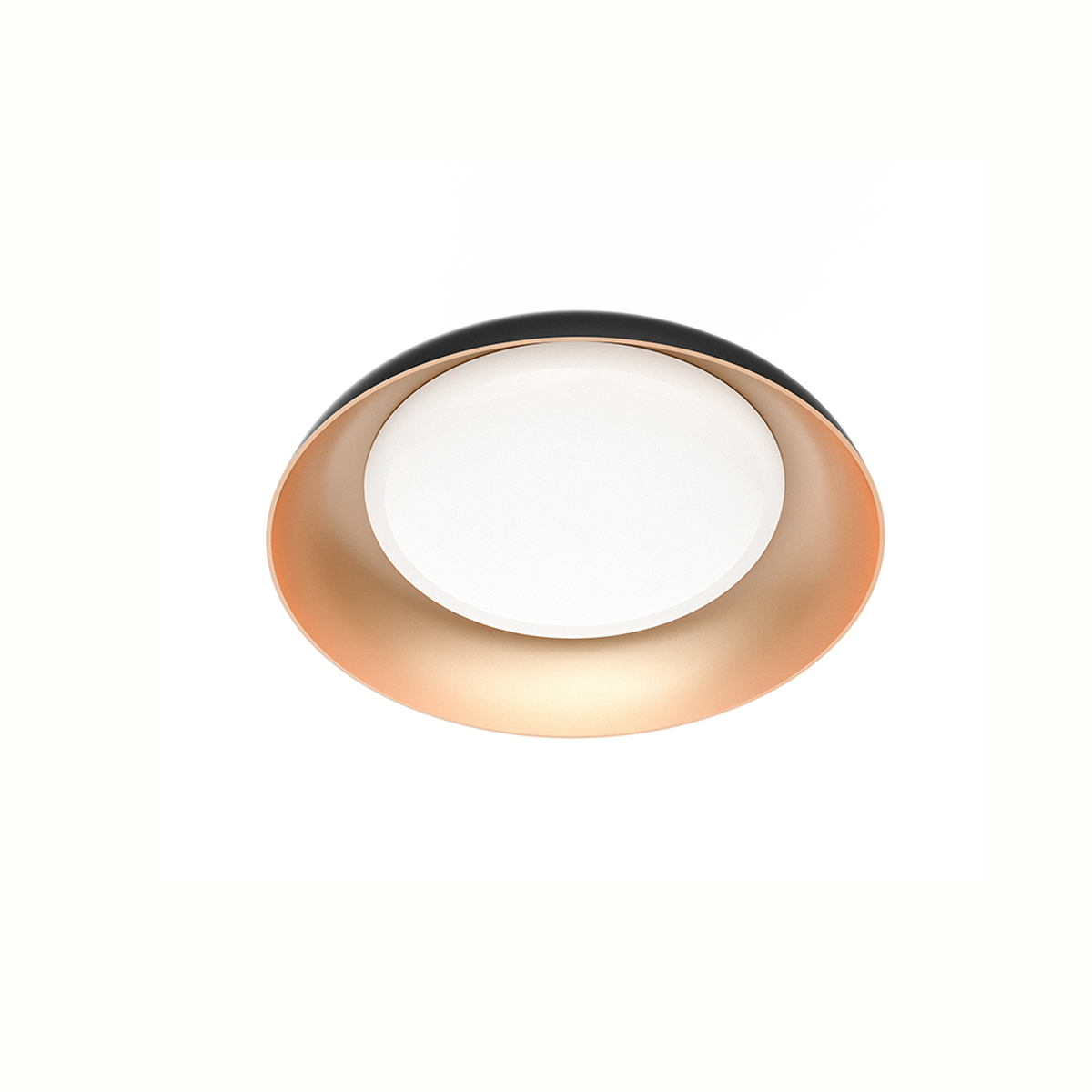 LED Ceiling Light with Decor Ring D480mm 24W 2900lm - View 1