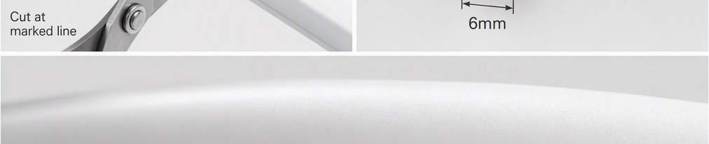 Flexible matte-silicone body of the 6x12mm side-view neon flex - smooth texture, tight-radius bending and UV-stable extrusion