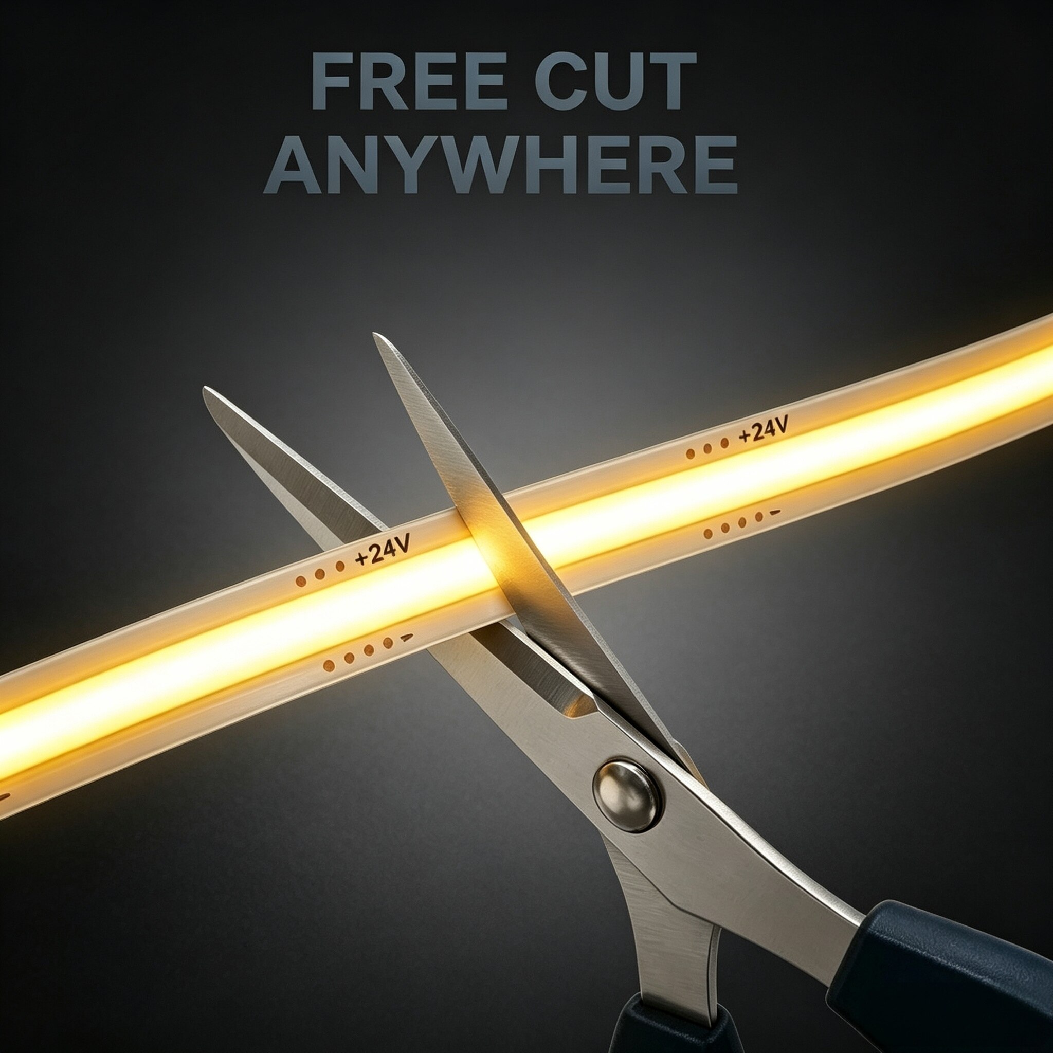 Wholesale Cut Anywhere Flexible COB Led Strip Light CRI>90 For Indoor Furniture - view 1