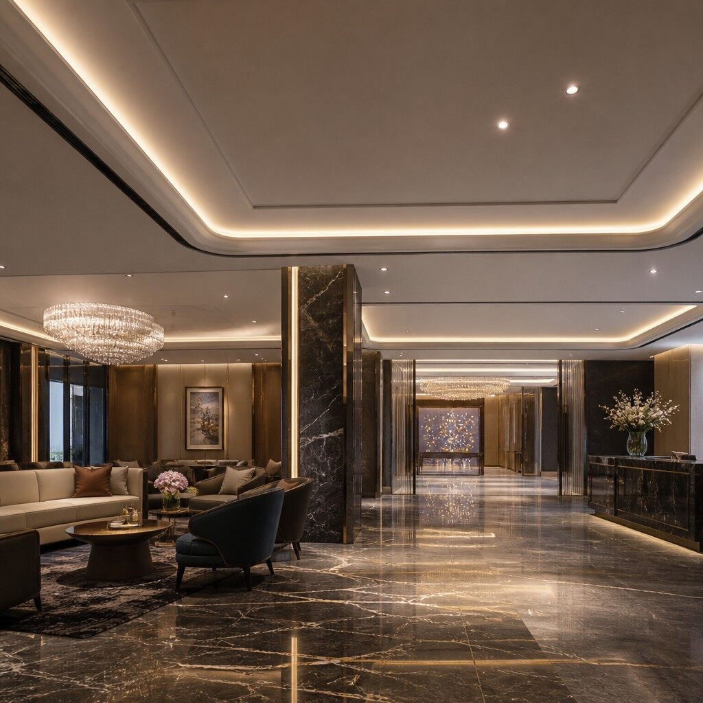 Tunable White CCT COB LED Strip Dimmable 2700K-6500K For Hotel Engineering thumbnail 3