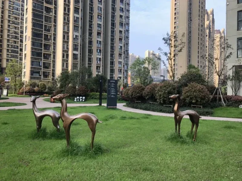 公司所在园区内绿化景观
