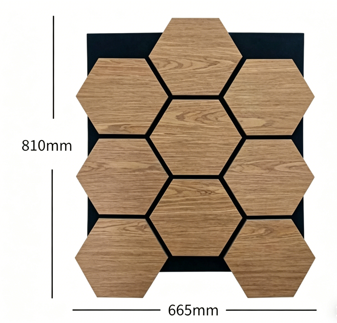 Hexagon Panel 810x665mm