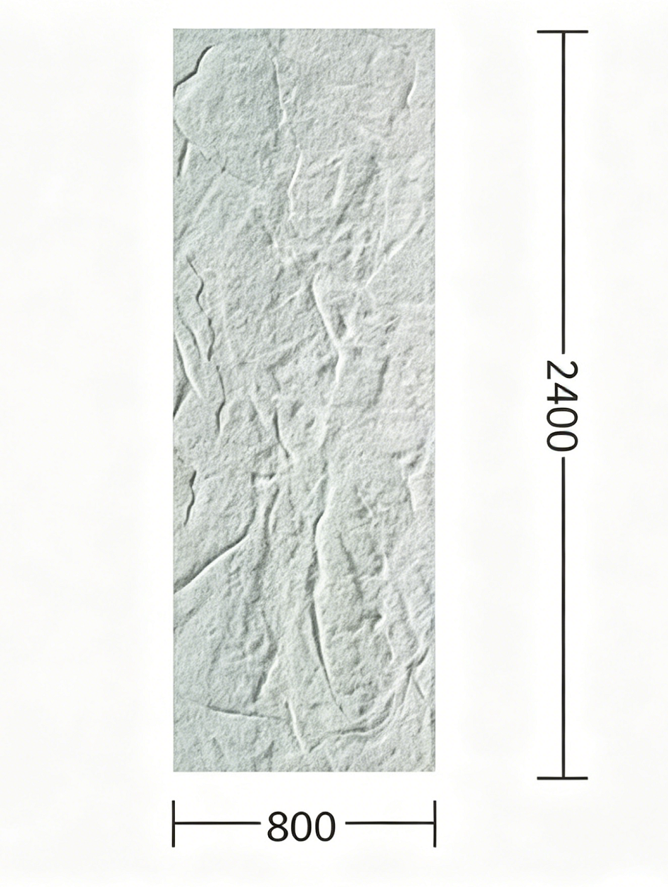 PU White Fossil Stone