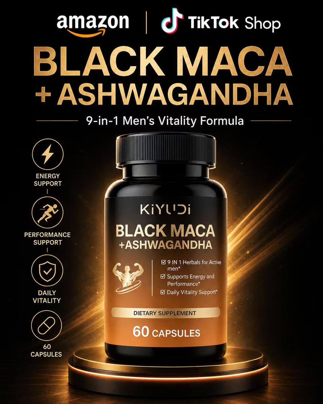 Black Maca + Ashwagandha
