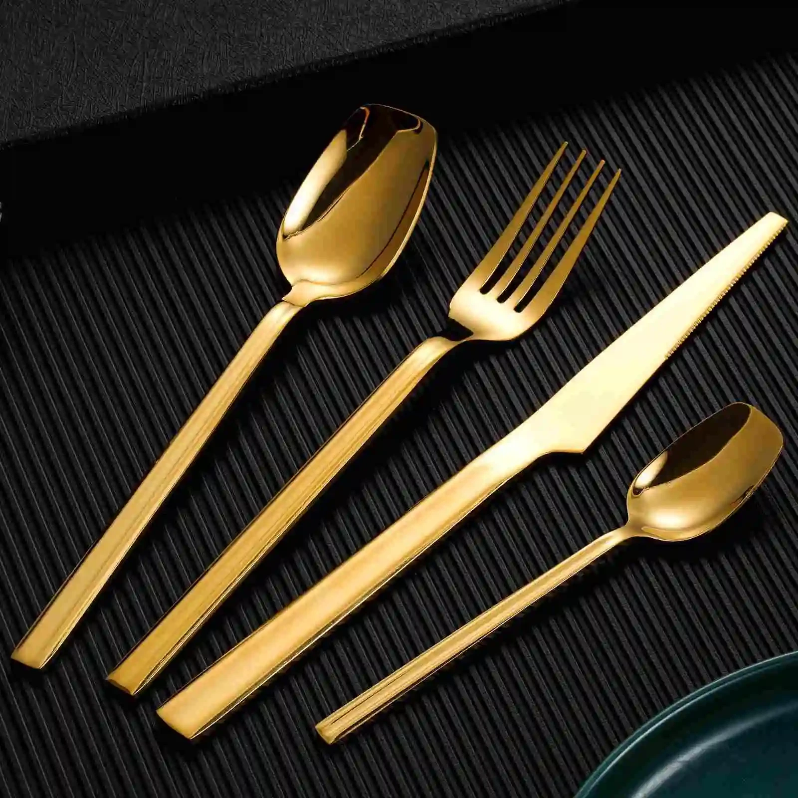 Knight — Square Handle|Gold