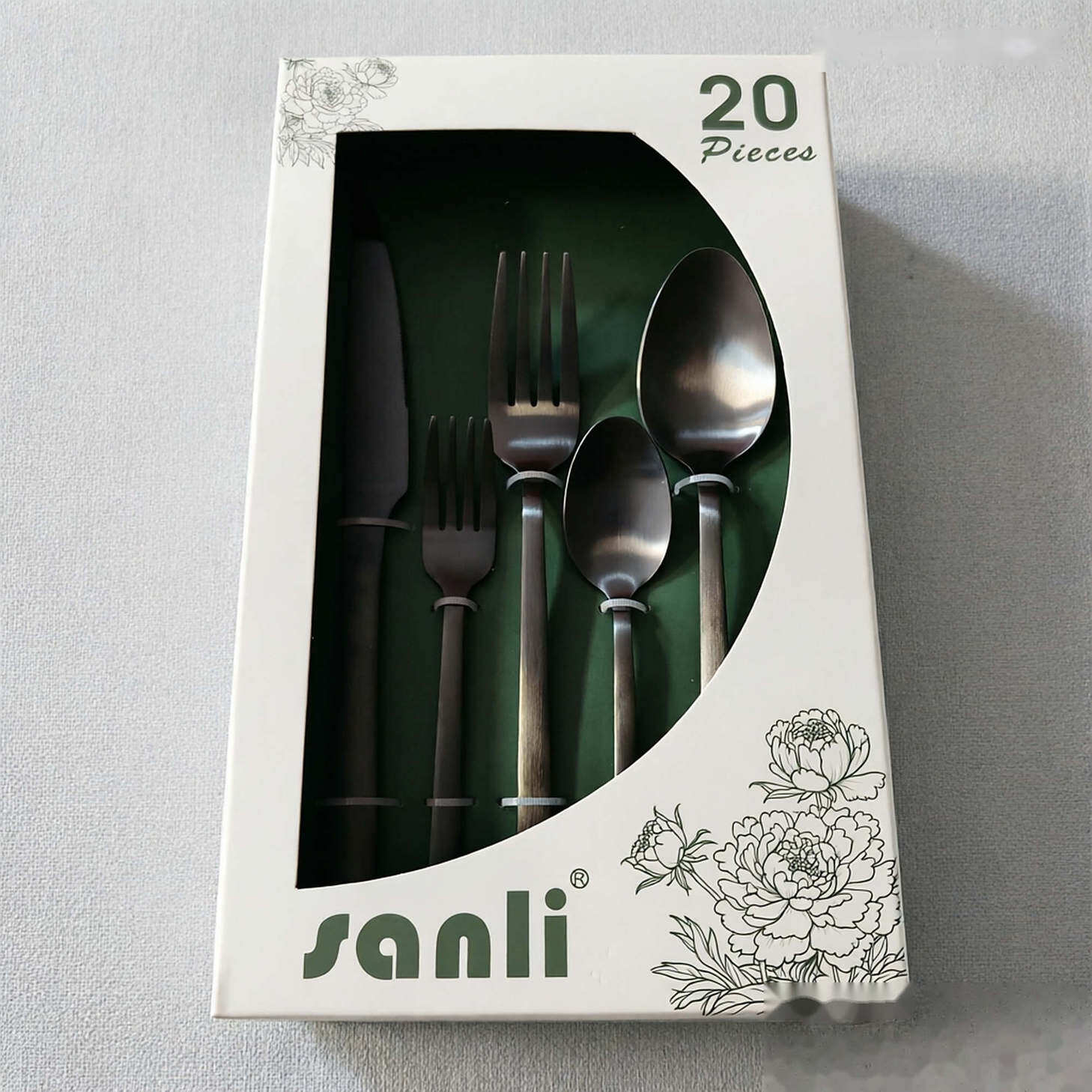 20pcs set|Black