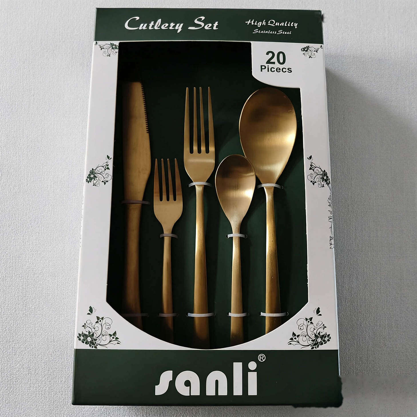 20pcs set|Gold