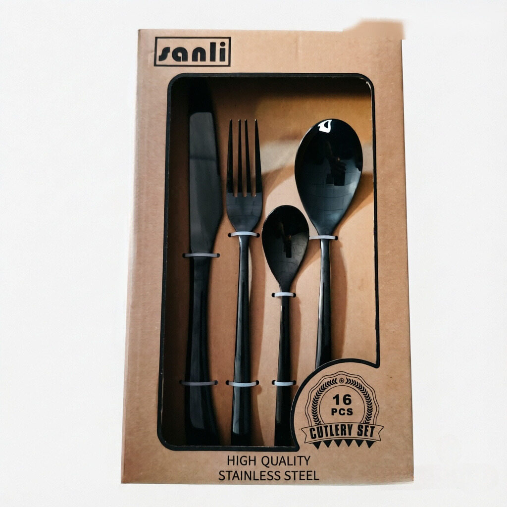 16pcs set|Black