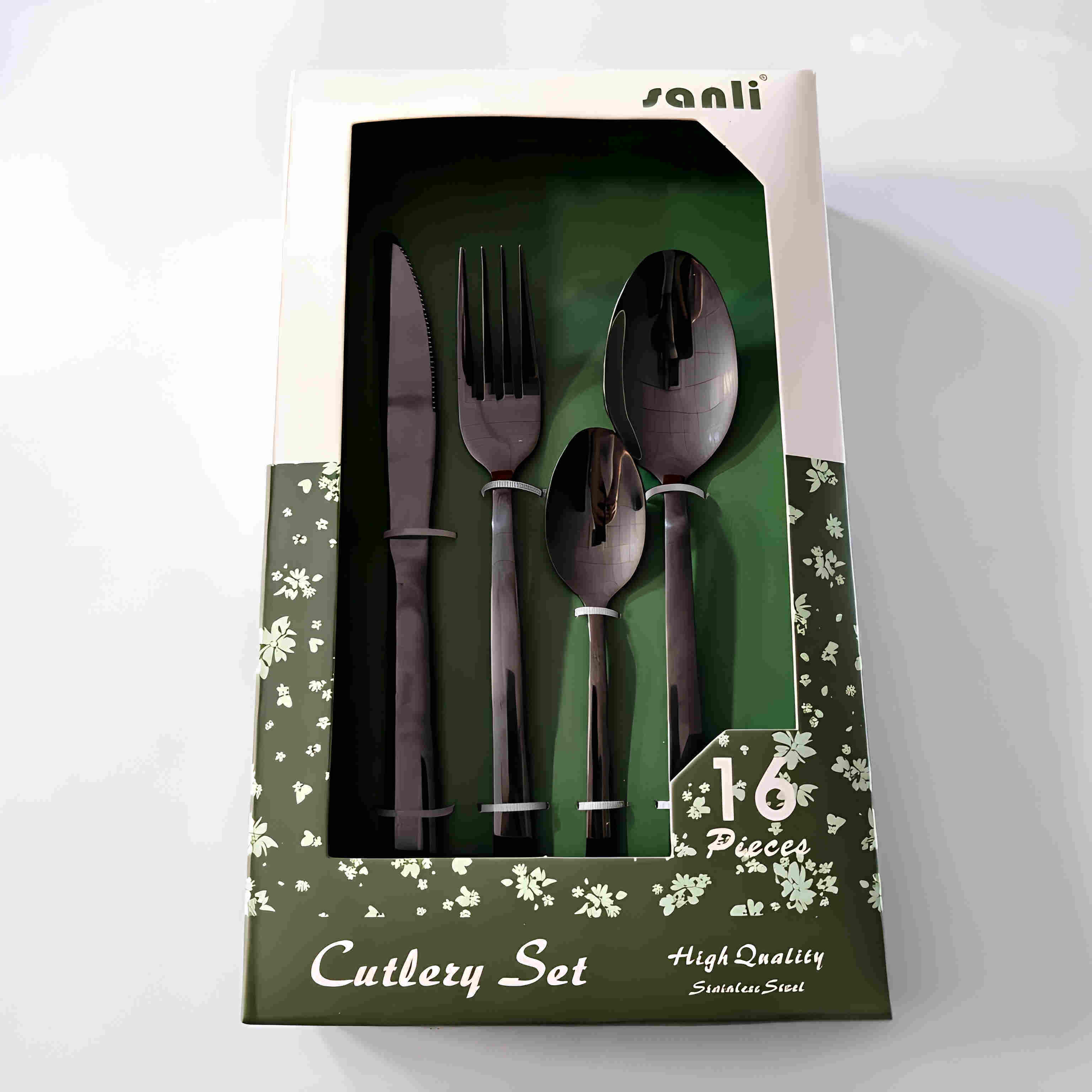 16pcs set|Black