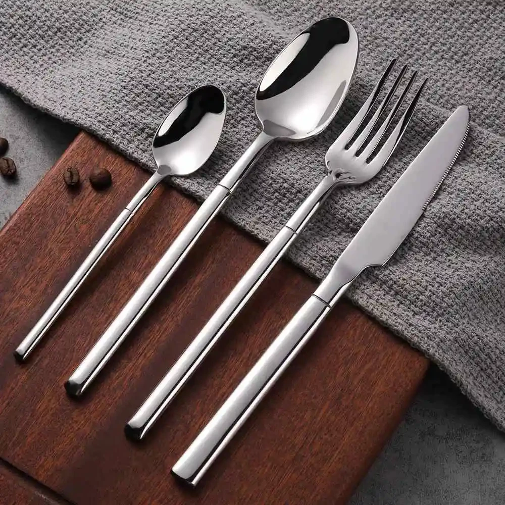 Knight — Cylindrical Handle|Silver