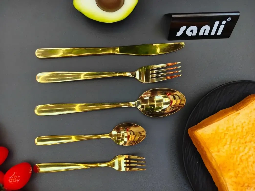Round Handle - Plain|Gold