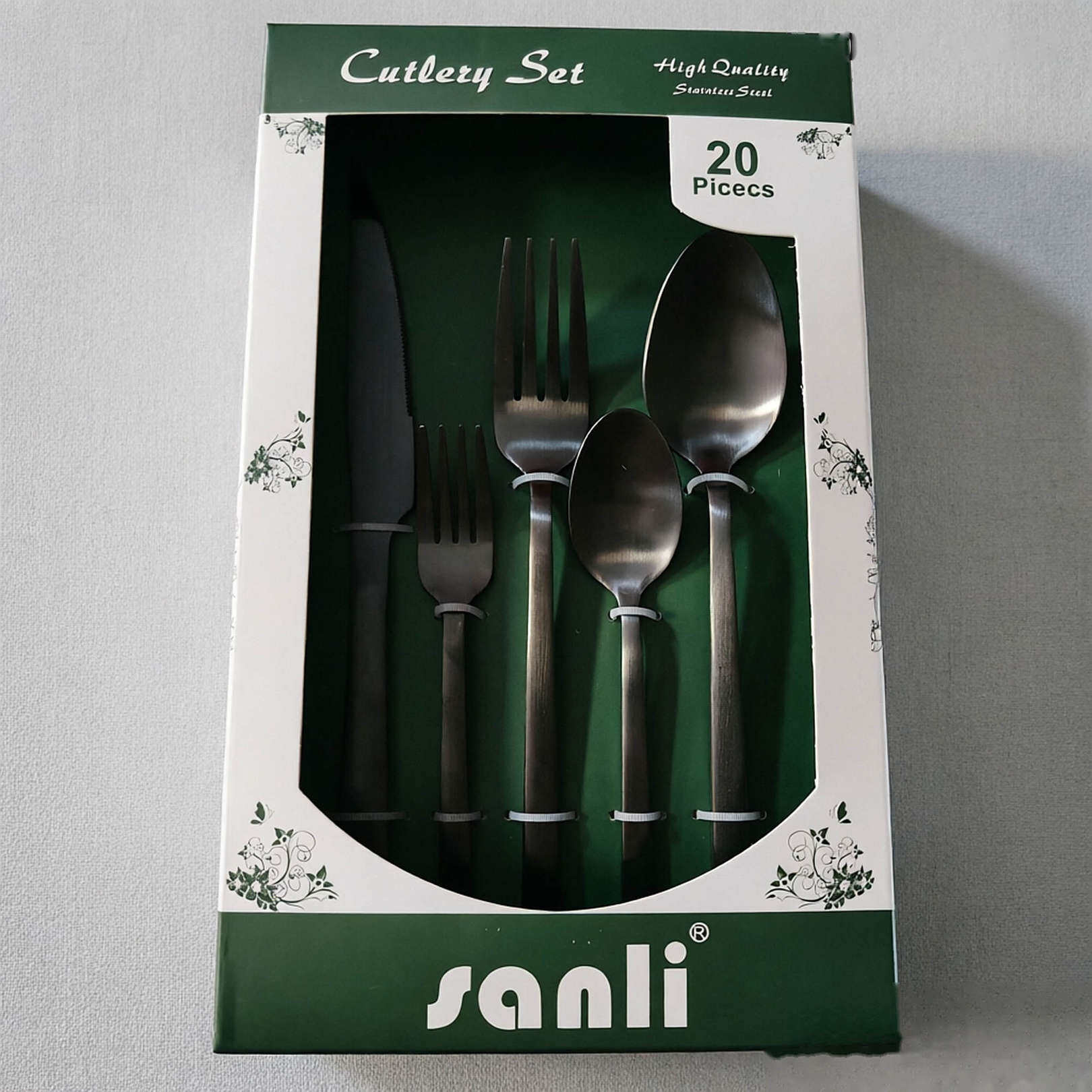 20pcs set|Black