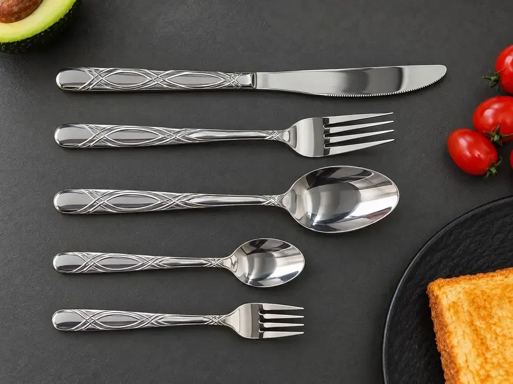 Round Handle - Interlaced|Silver