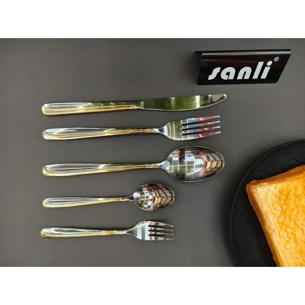 Round Handle - Single Line|Champagne Gold