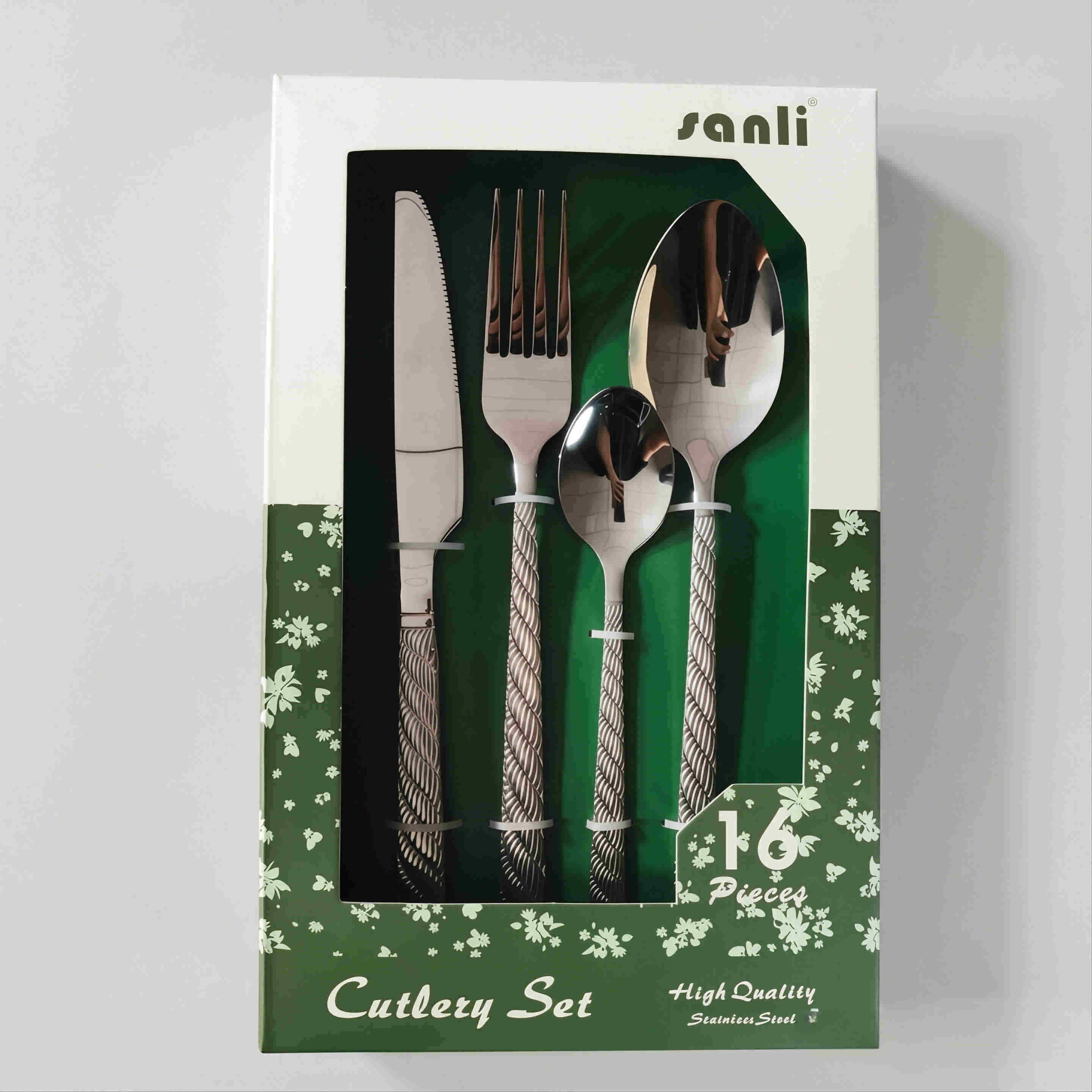 16pcs set|Silver