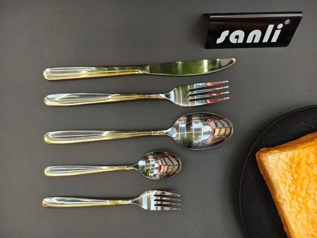Round Handle - Single Line|Champagne Gold