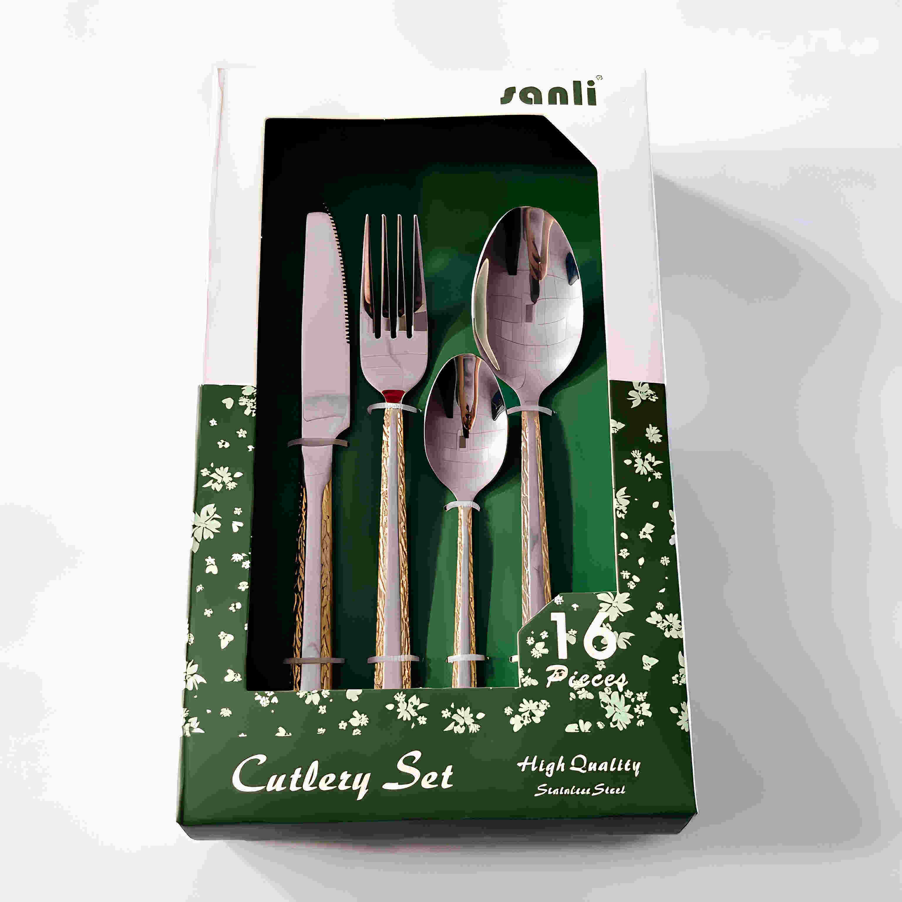16pcs set|Champagne Gold
