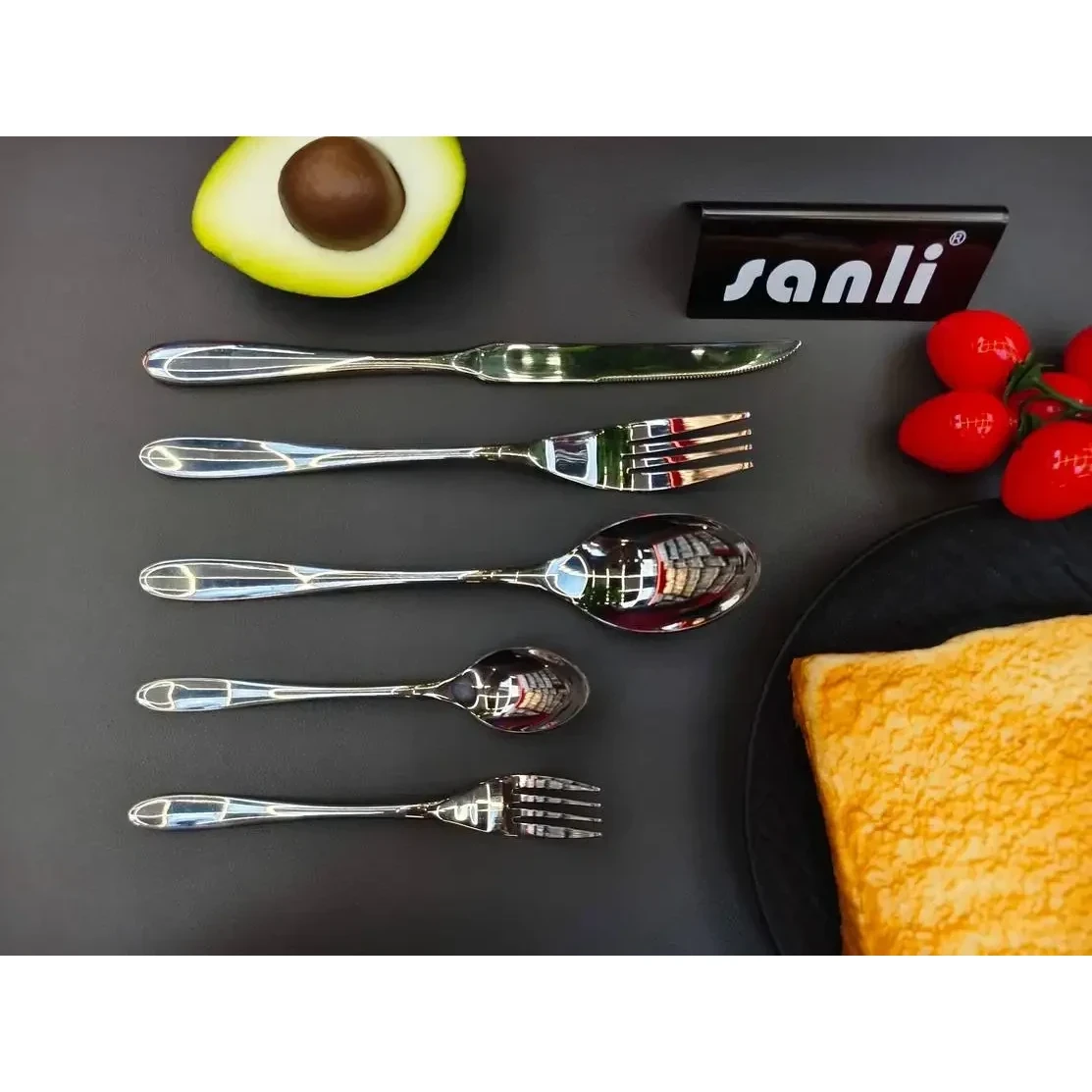 Waisted Handle - Plain|Silver