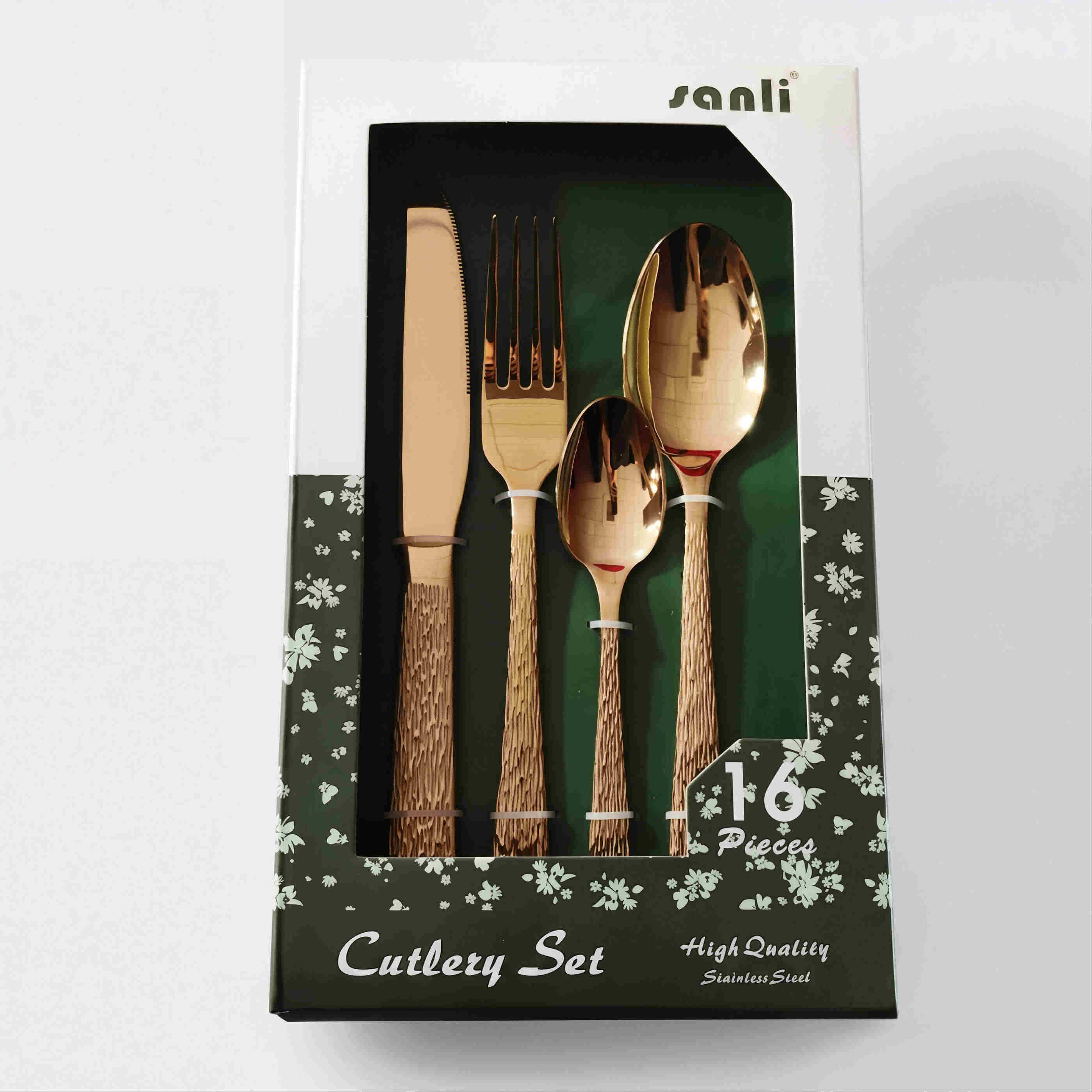 16pcs set|Gold