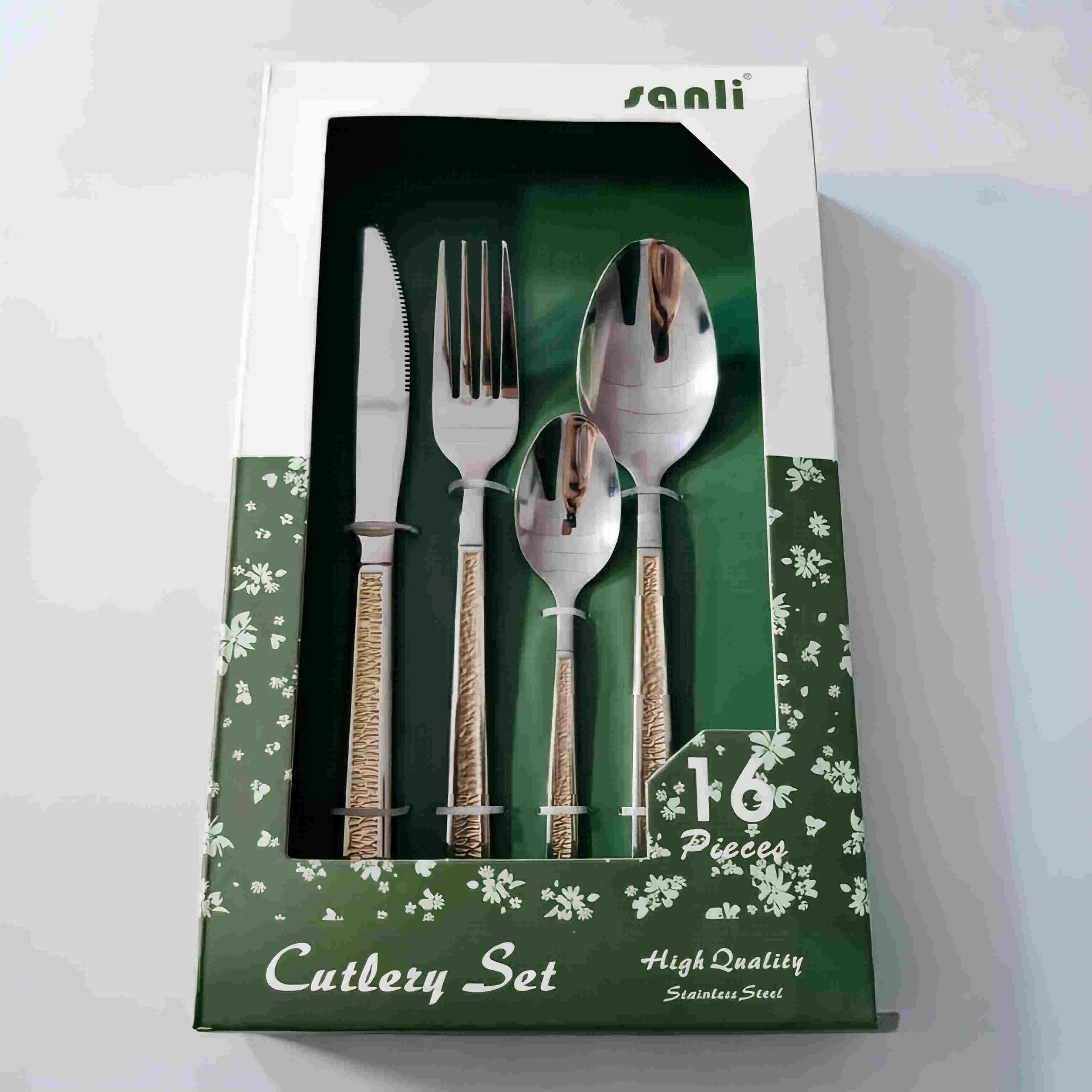 16pcs set|Champagne Gold