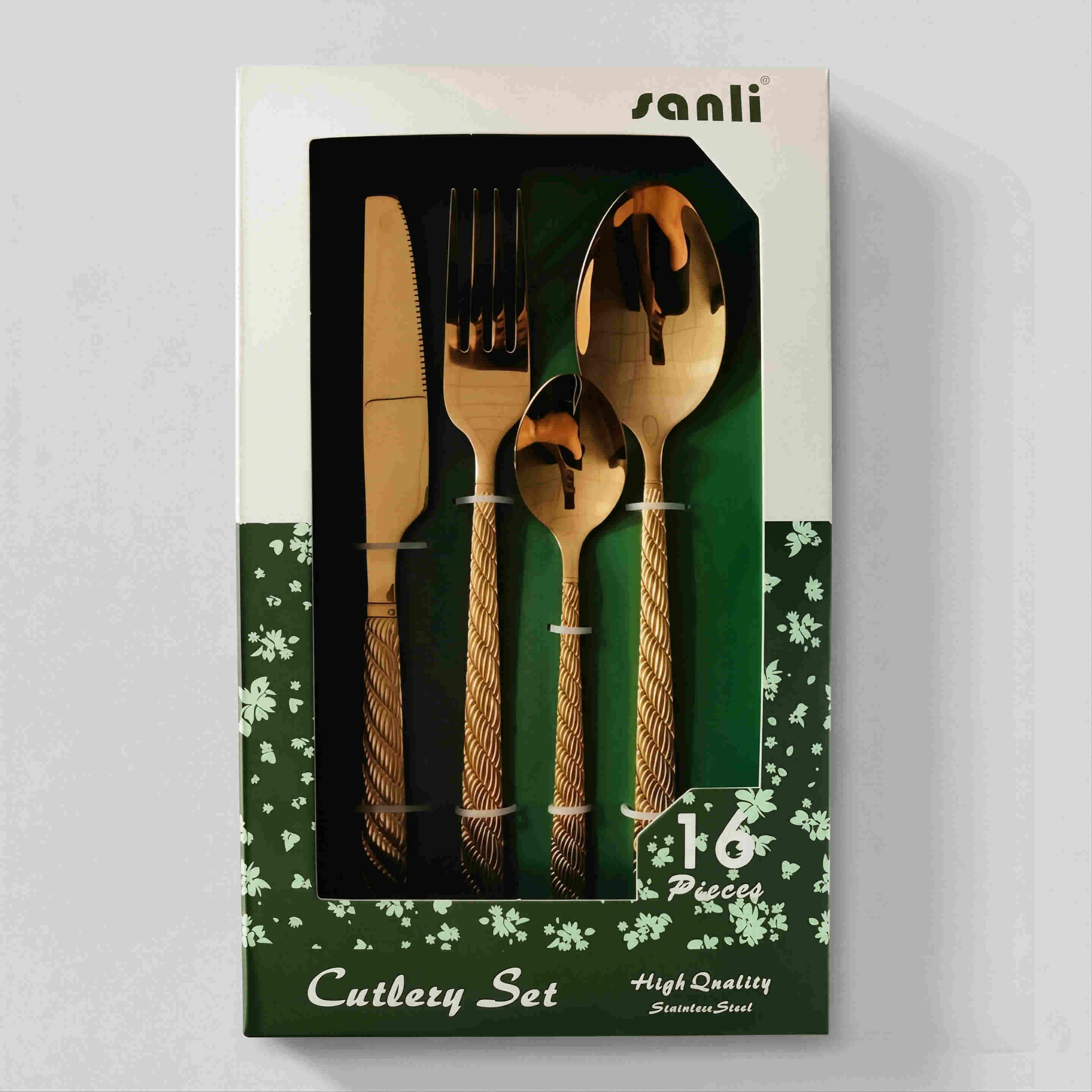 16pcs set|Gold