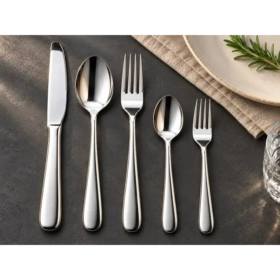 Wide Round Handle - Plain|Silver