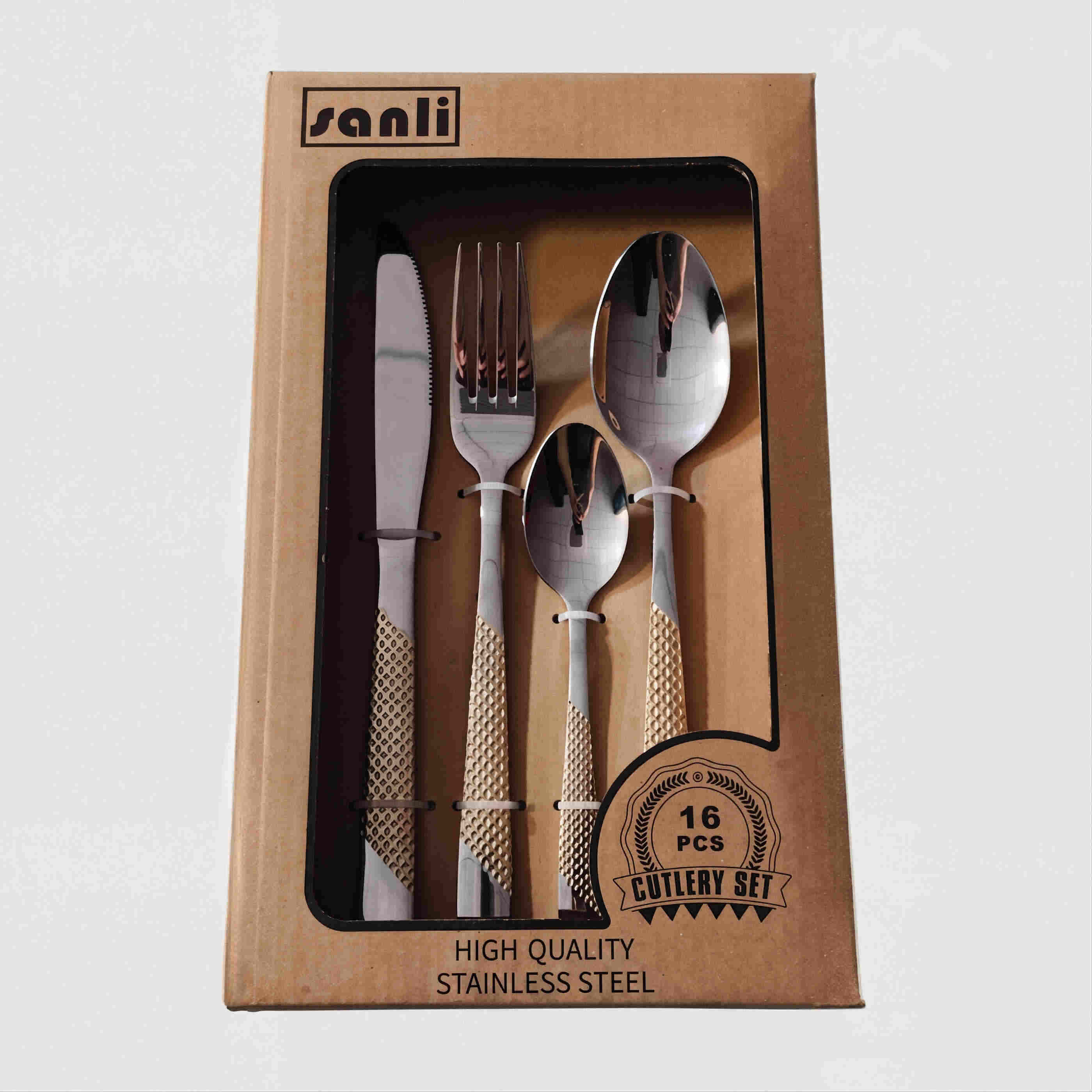 16pcs set|Champagne Gold