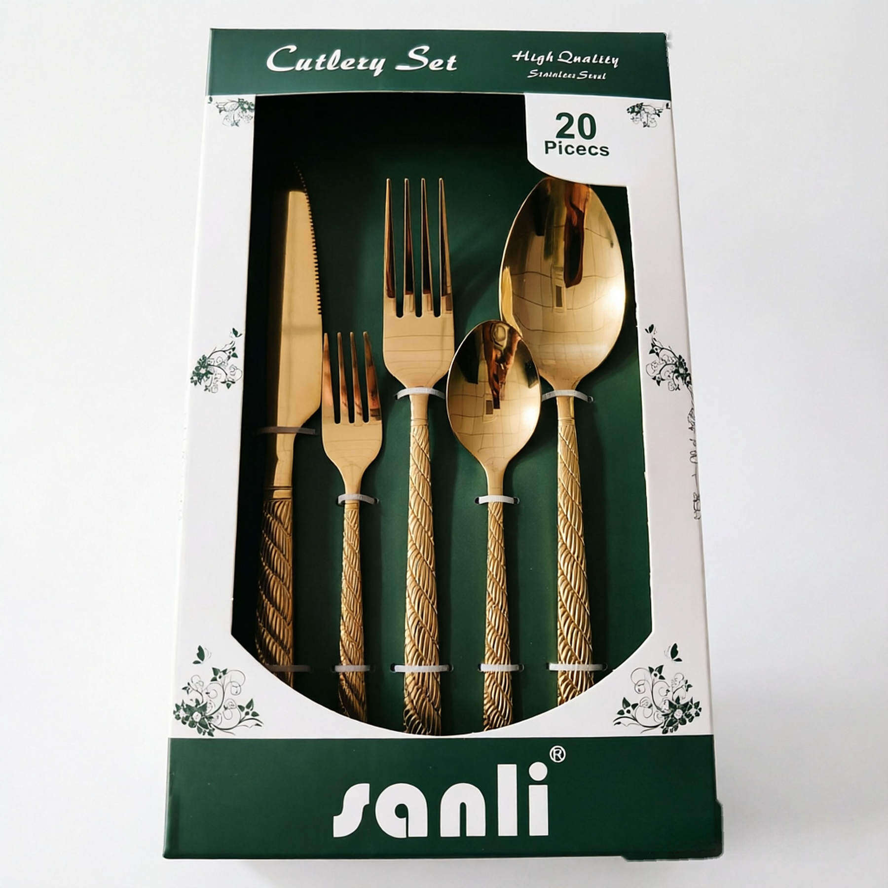 20pcs set|Gold