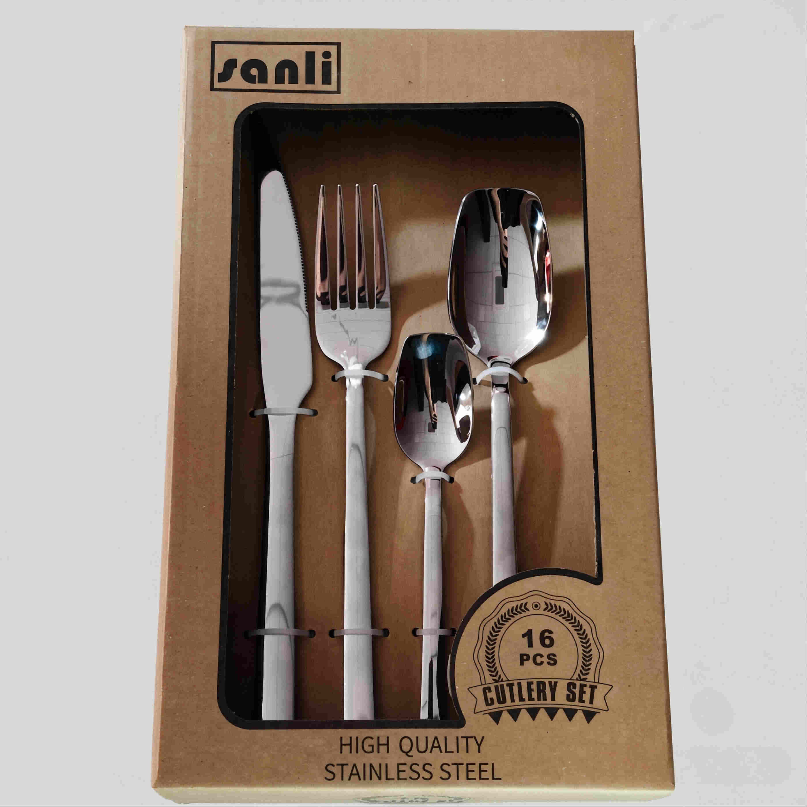 16pcs set|Silver