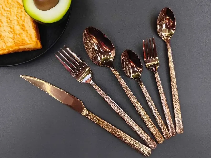 Square Handle - Diamond|Rose Gold
