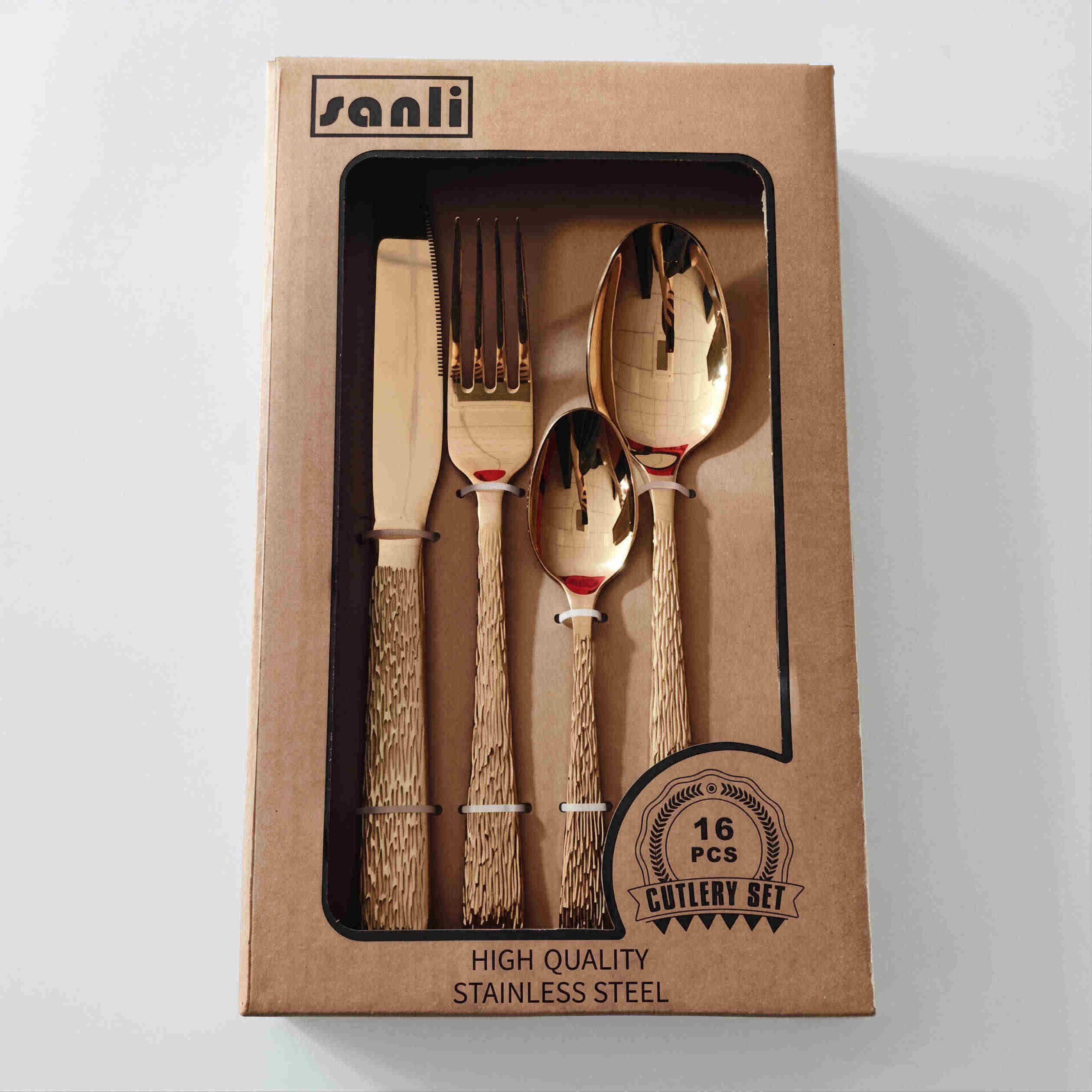 16pcs set|Gold