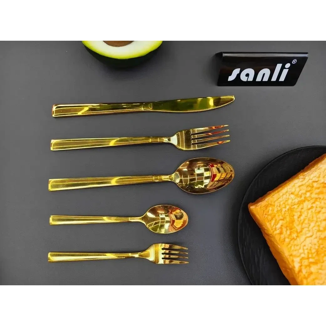 Straight Handle - Plain|Gold