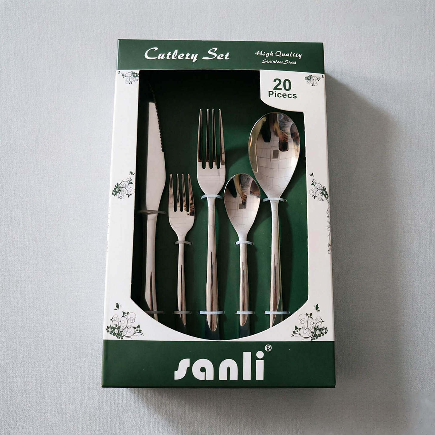 20pcs set|Silver