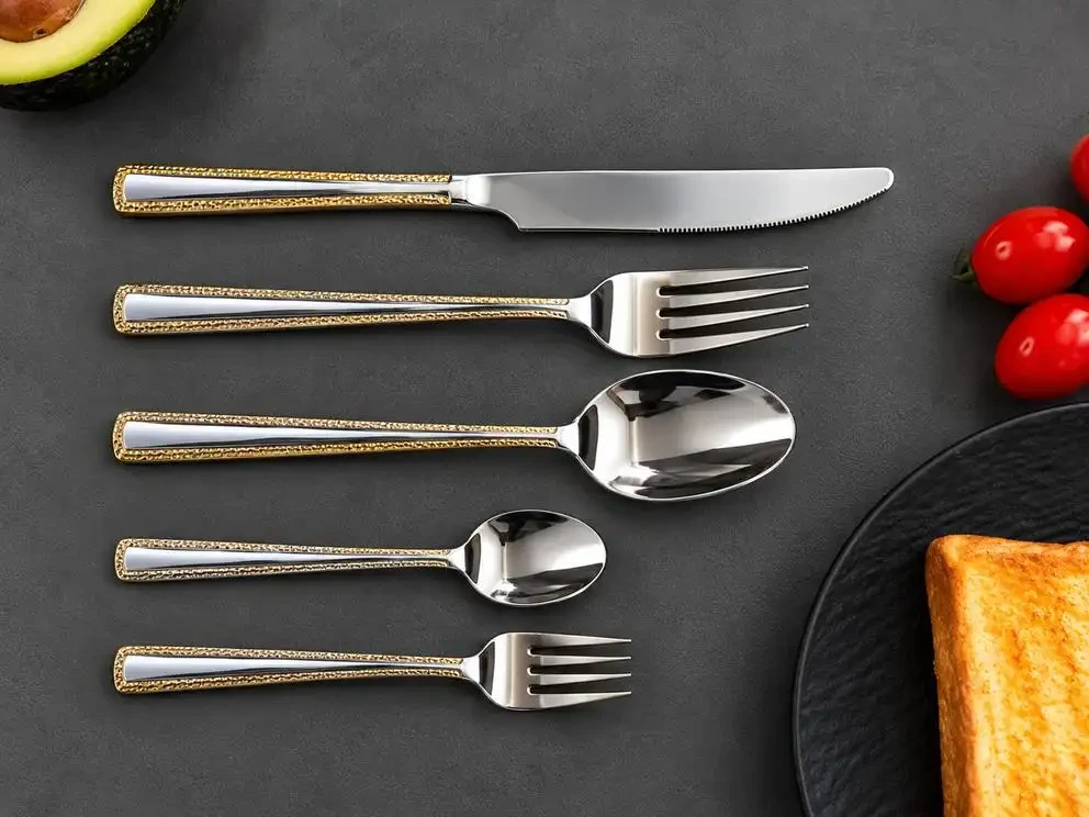 Straight Handle - Double Frame|Champagne Gold