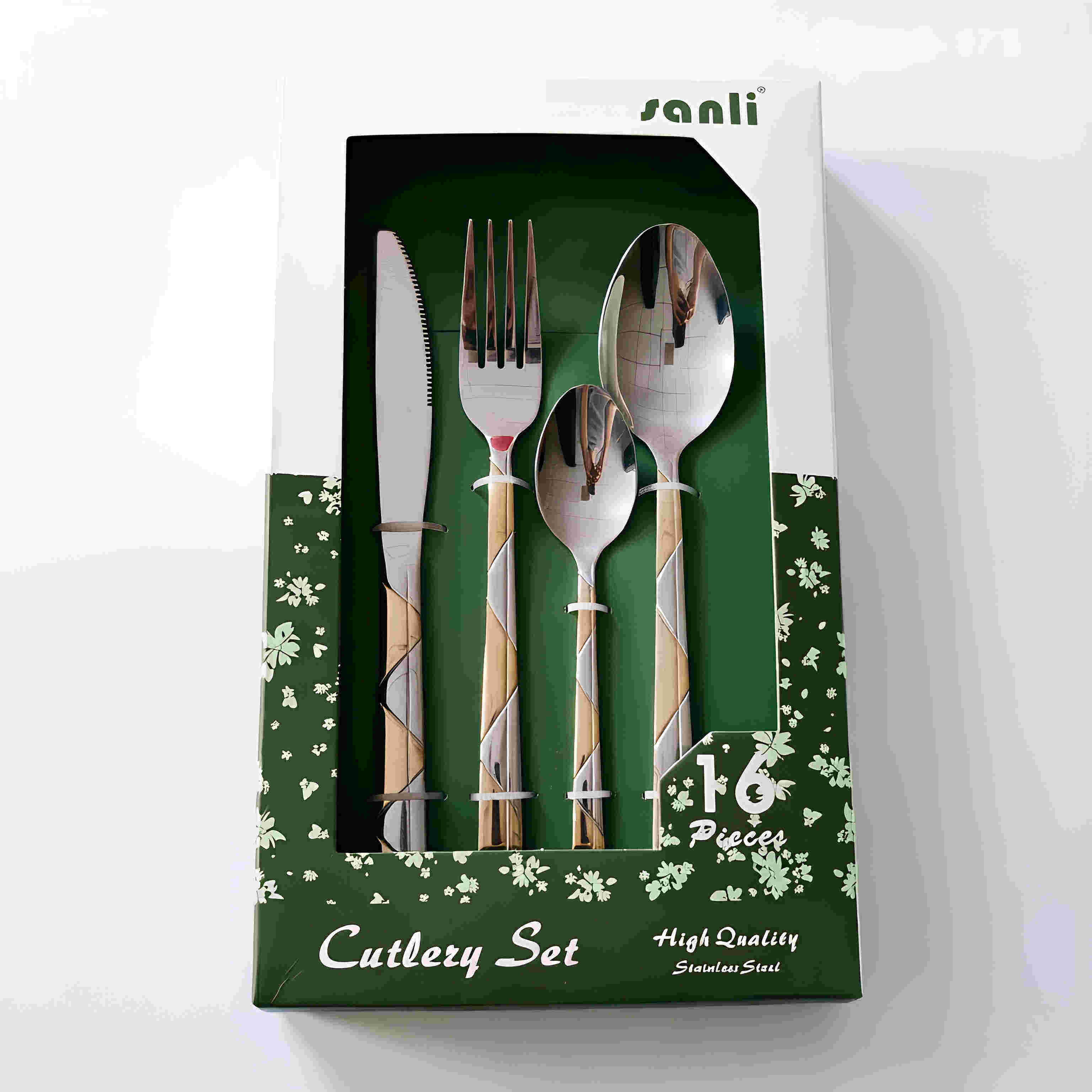 16pcs set|Champagne Gold
