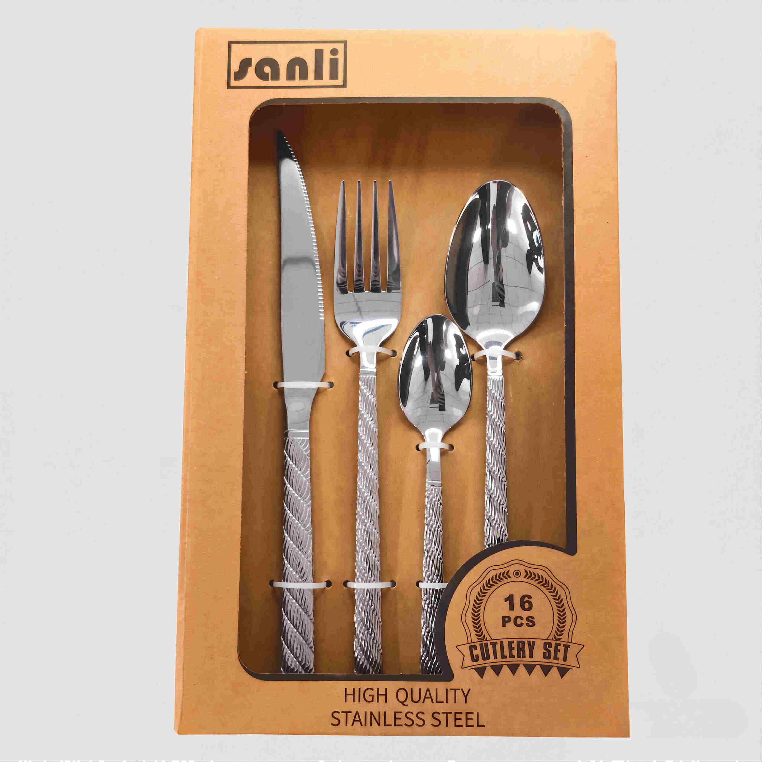 16pcs set|Silver