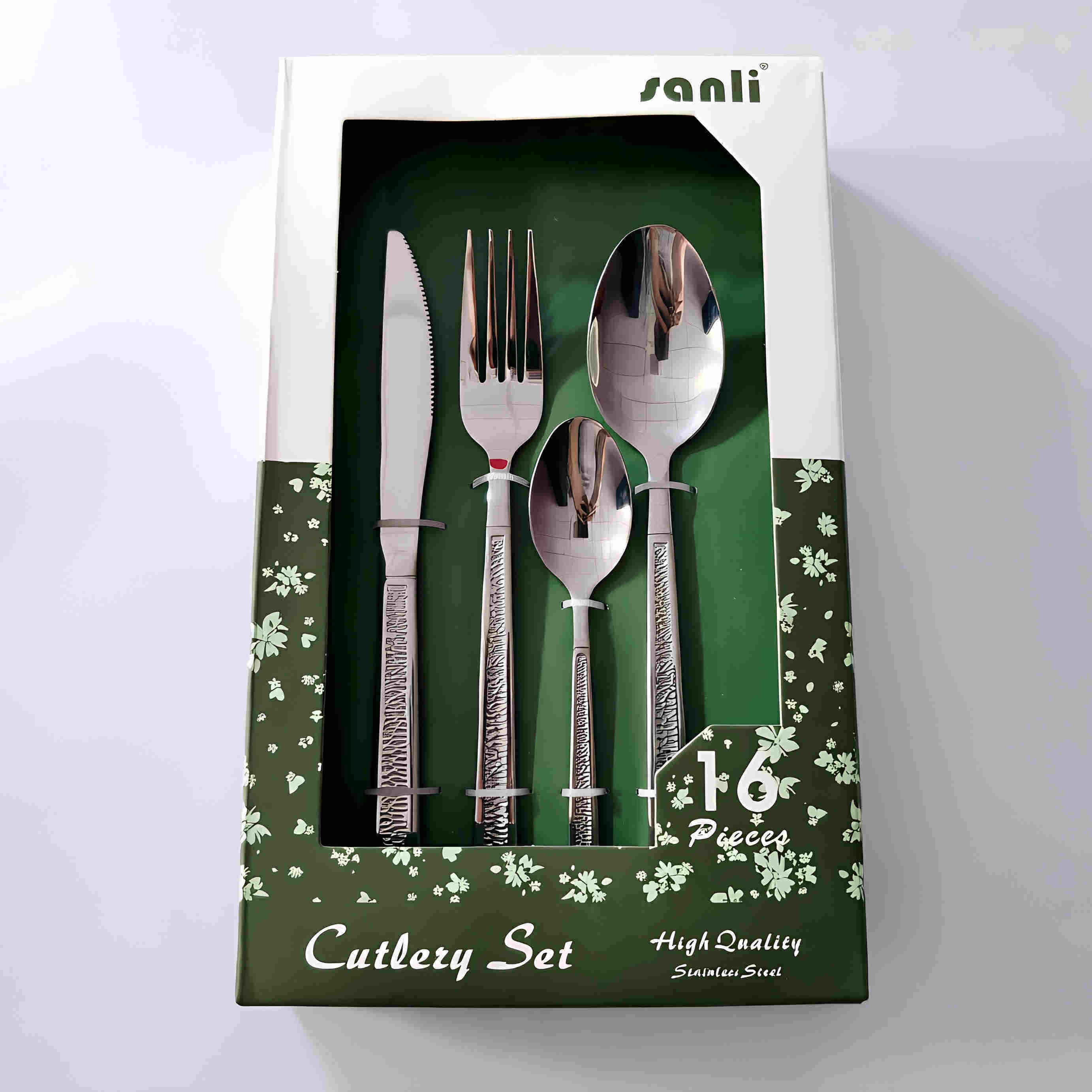 16pcs set|Silver