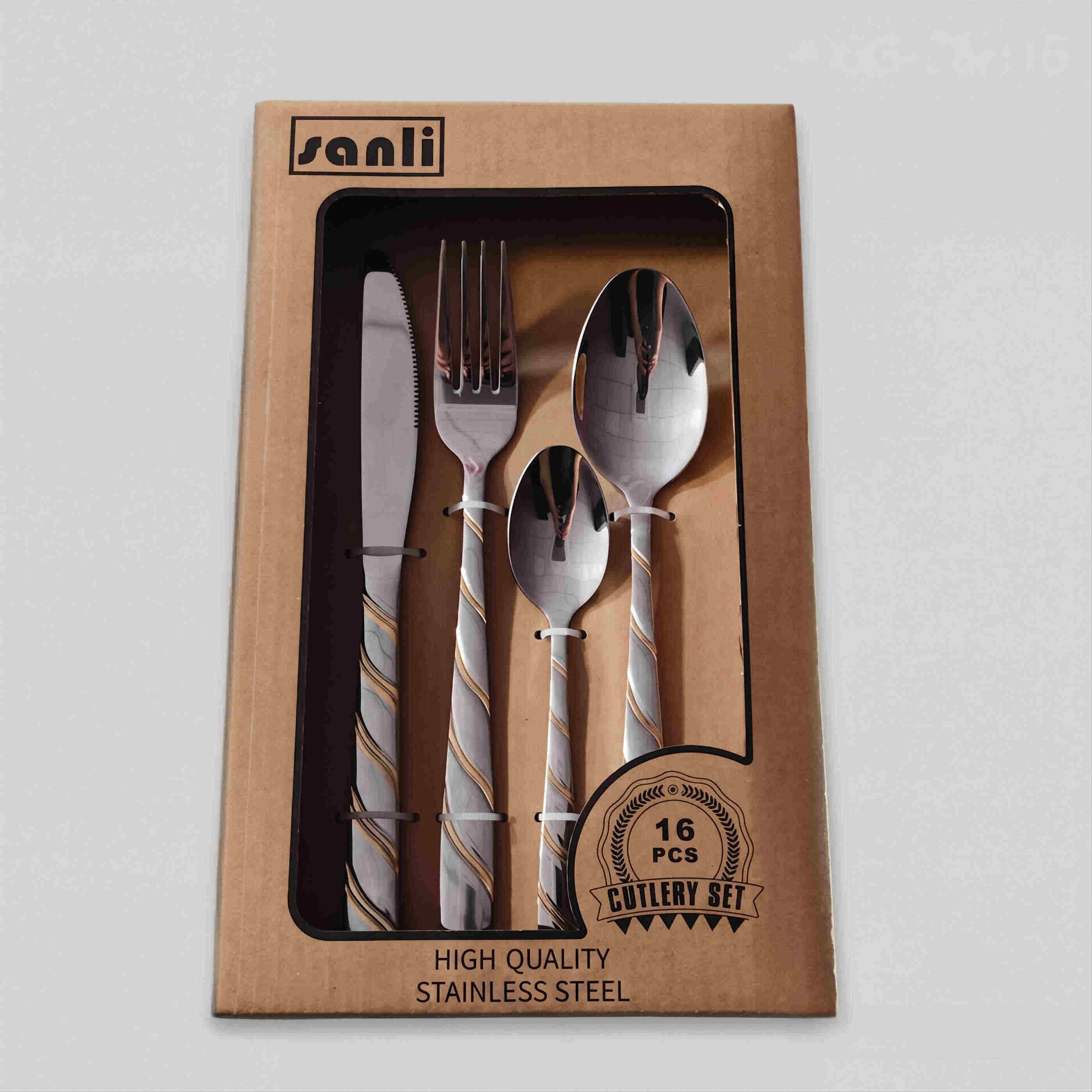 16pcs set|Champagne Gold