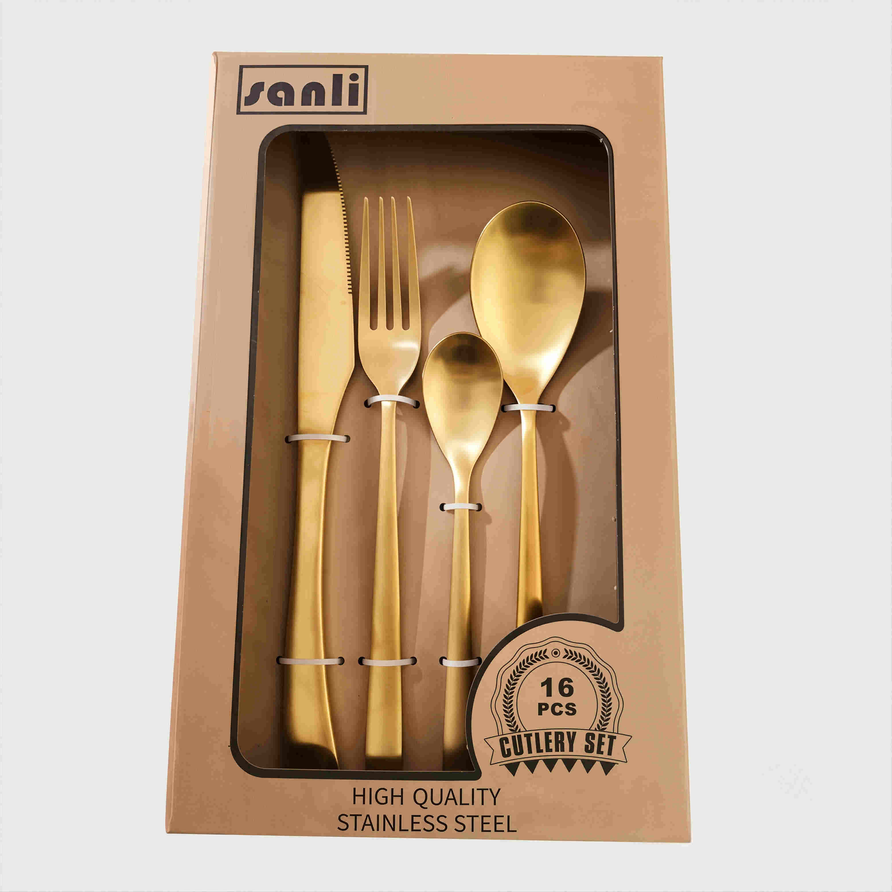 16pcs set|Gold