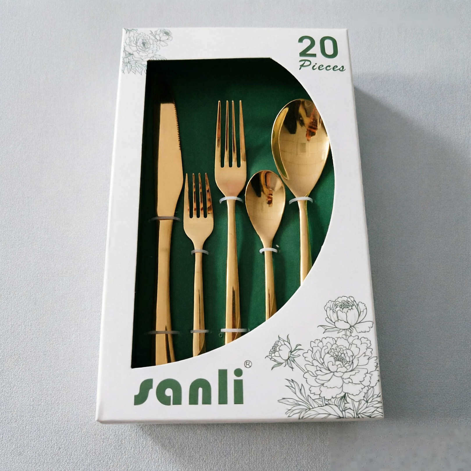 20pcs set|Gold