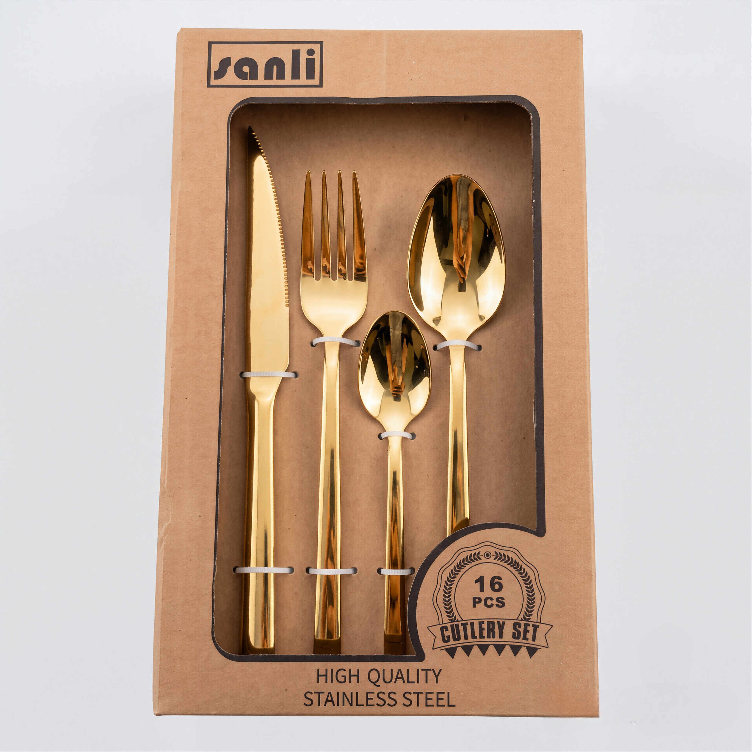 16pcs set|Gold