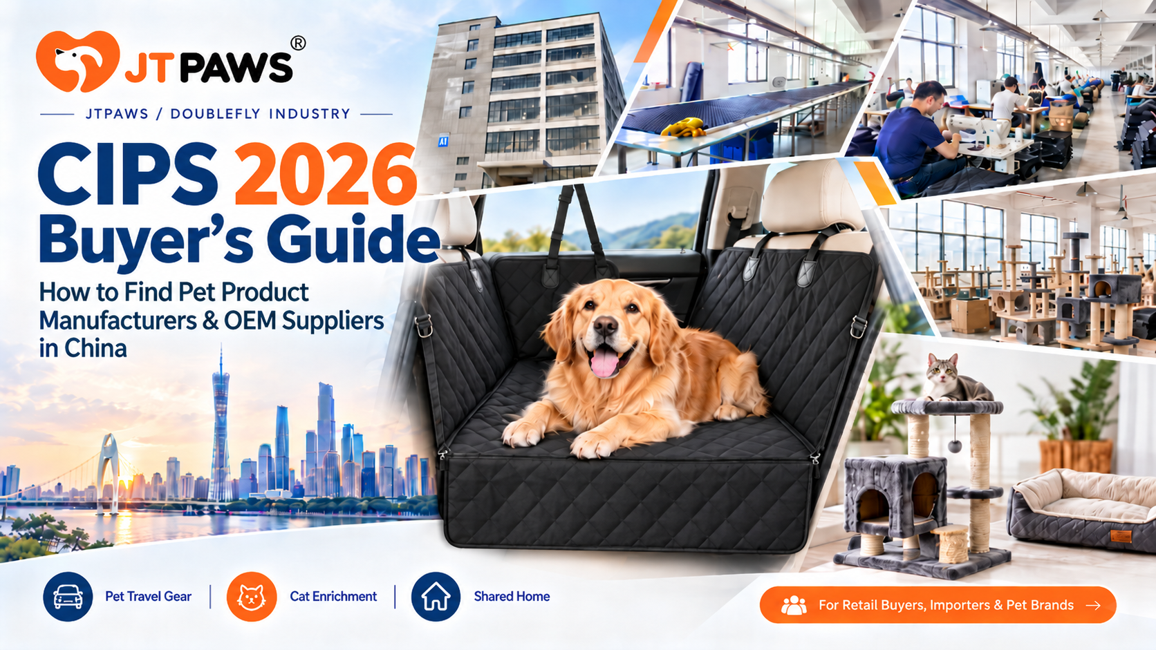 CIPS 2026 Buyer's Guide: How to Find Pet Product Manufacturers & OEM Suppliers in China