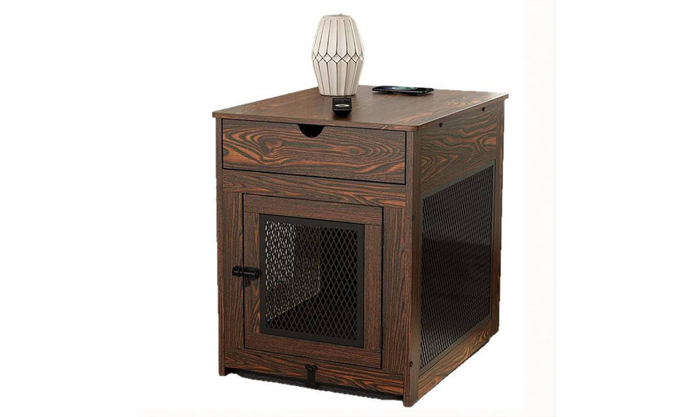 Multi-functional Wooden Dog Crate