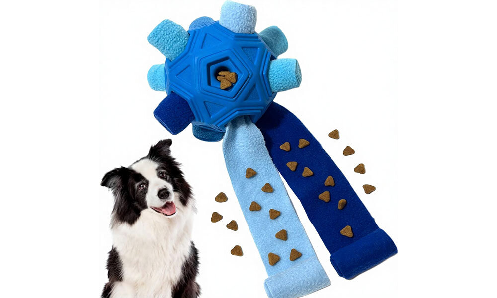 Pet Snuffle Ball Toy for Treat Hiding