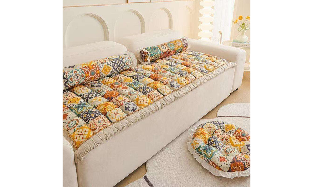 Cotton Bohemian Style Pet Mat