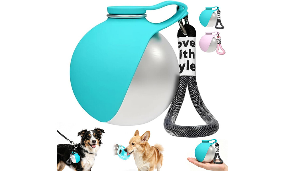 2 in1 Dog Water Bottle